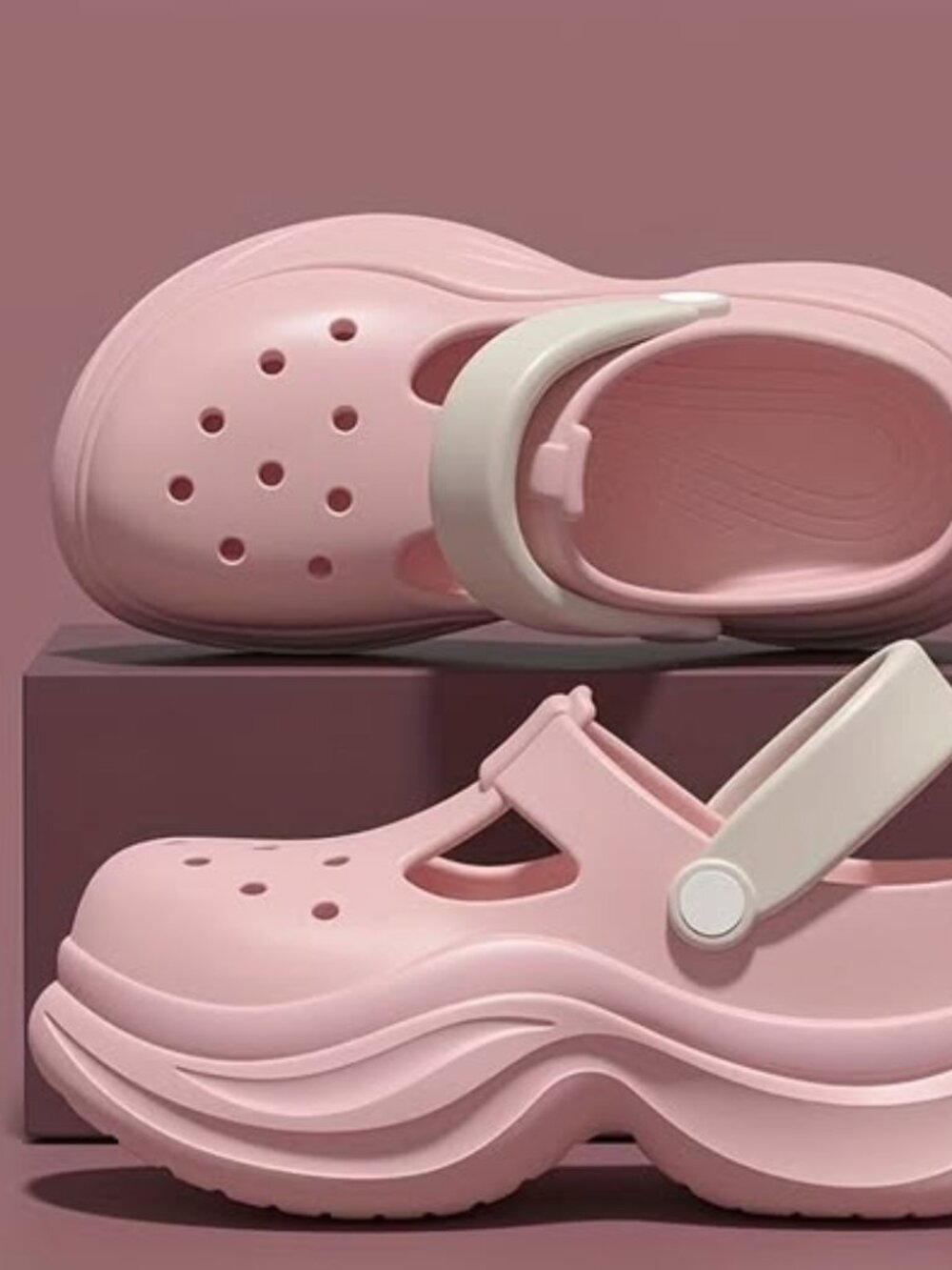 Womens 7.5-8 NEW Crocs style Classic Crush Clog